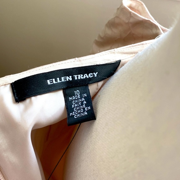 Ellen Tracy Silk Top with Silk and Acrylic Skirt - Picture 5 of 6